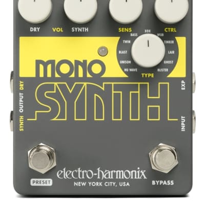 Electro Harmonix Mono Synth Guitar Pedal image 1