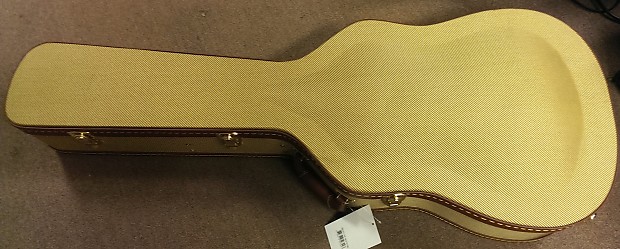 Tweed dreadnought guitar on sale case