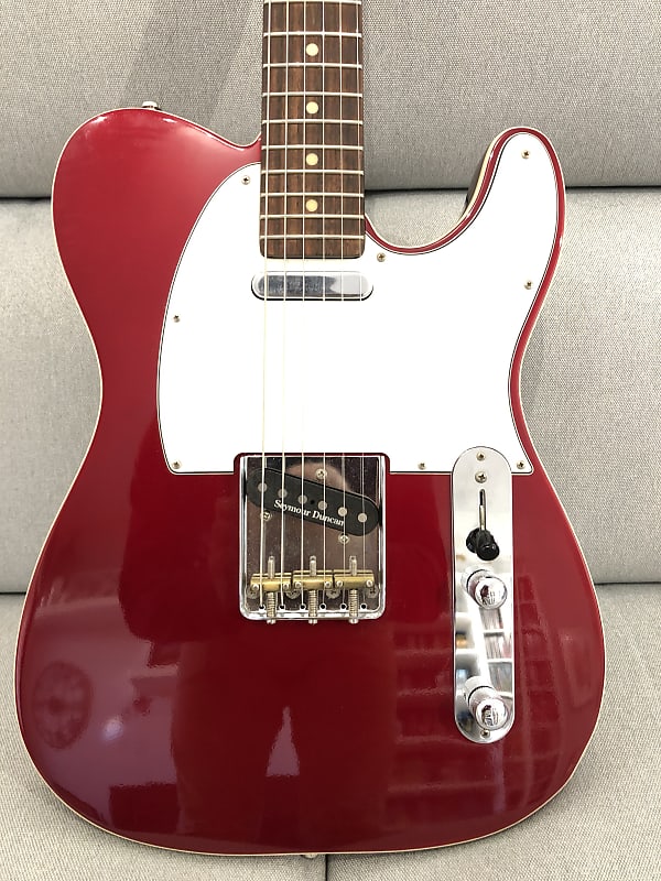 ギター Edwards E-TE-92CTM/LT Edwards E-TE-92 CTM/LT 2008 Candy Apple Red | Reverb
