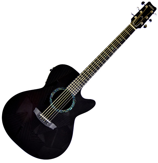 RainSong BI-WS1000N2 Black Ice Series Graphite Top w/ Electronics