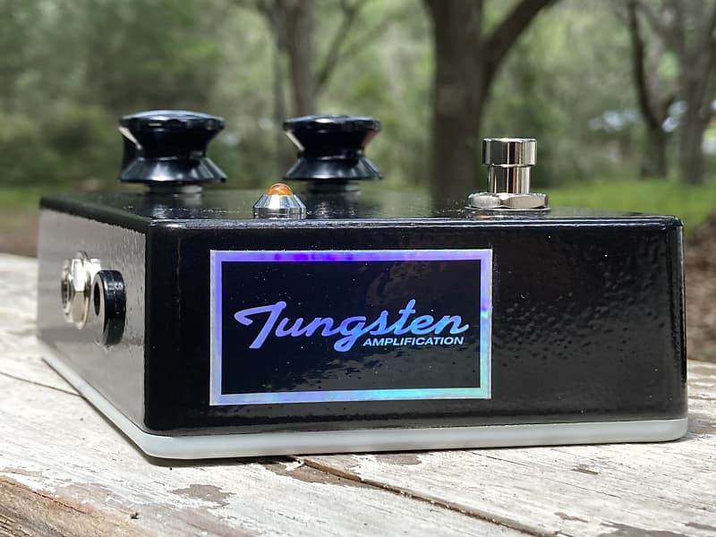 Tungsten Amplification One Knob Fuzz w/Bias Control 2023 Black Hammertone image 1