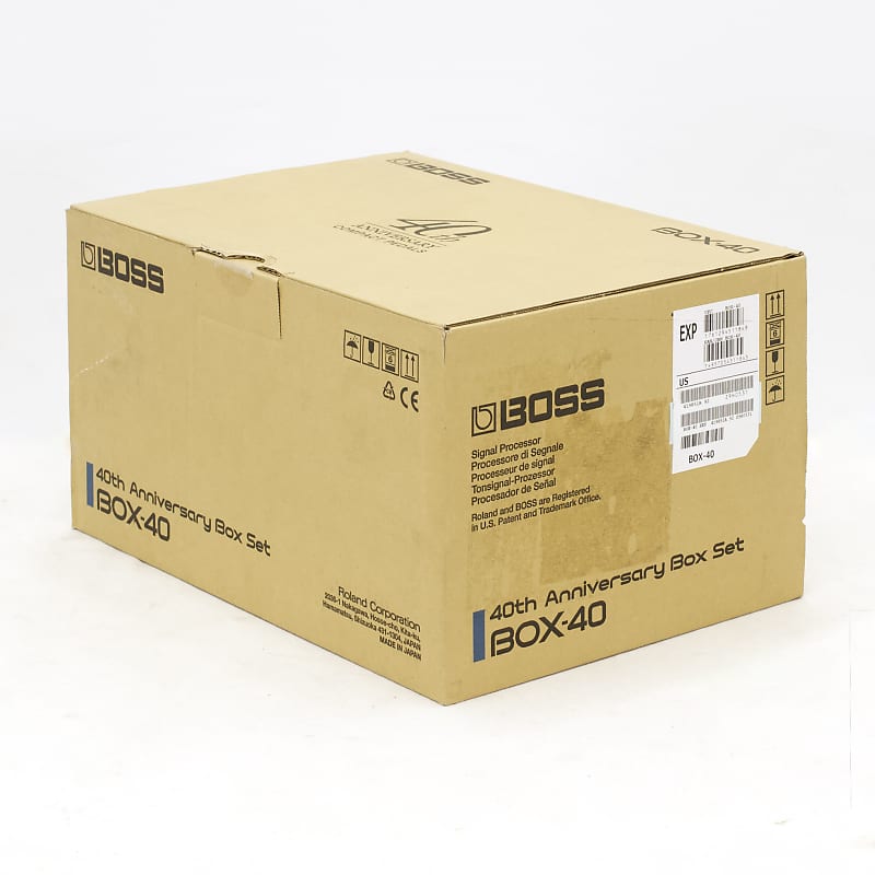 その他 40th Anniversary Box Amazon.com: BOSS Compact Pedal Limited Edition 40th