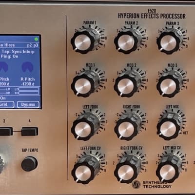 Hyperion E520 Effects Processor 2020 - Silver