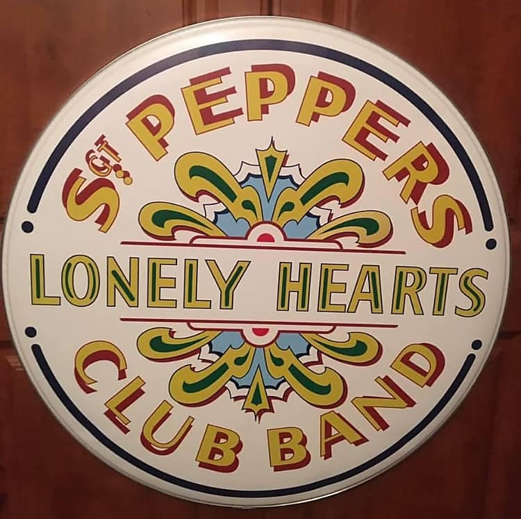 Sgt pepper sale drum head