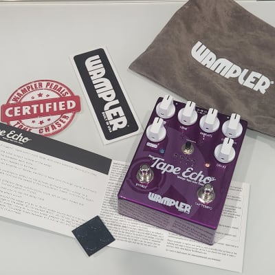 Reverb.com listing, price, conditions, and images for wampler-faux-tape-echo