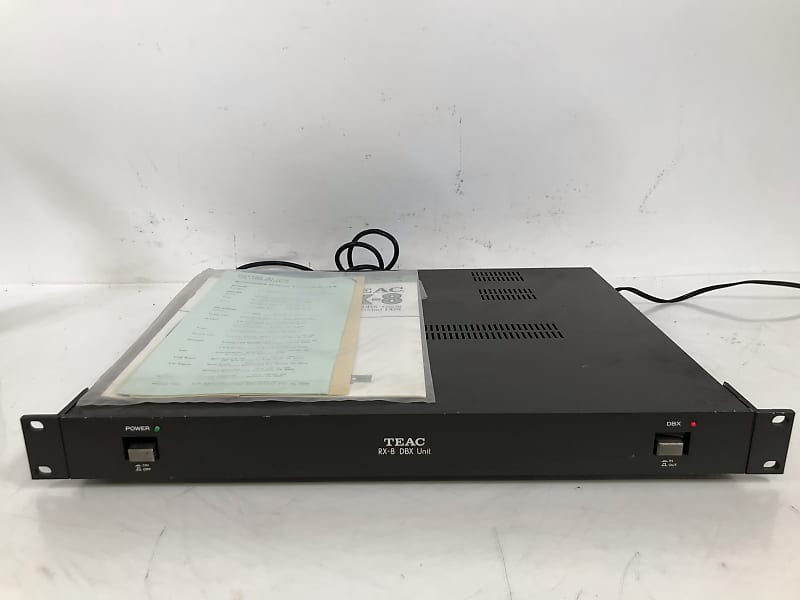 Teac RX-8 DBX Noise Redution Unit | Reverb UK