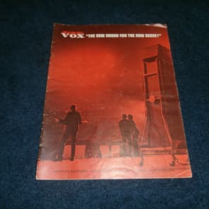 Vintage 1969 Vox Catalog! Voxtron Guitars, Acoustic, Amps, Organ! image 1