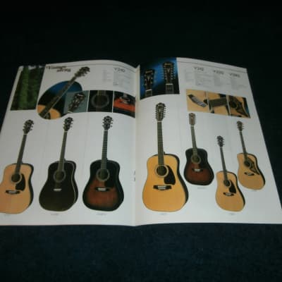 Vintage 1982/1983 Ibanez Acoustic Guitars Catalog! Artwood, Floral, Ragtime! image 5