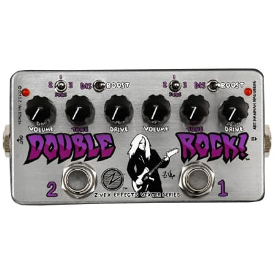 Zvex Double Rock Vexter Dual Distortion Pedal