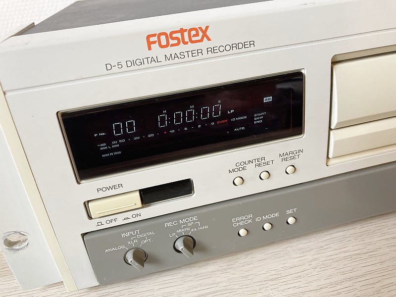 FOSTEX フォステクス DATデッキ D−5 デジタルマスターレコーダー - その他