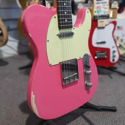 Tokai Legacy Series TL Style 'Relic' Electric Guitar in Pink image 4