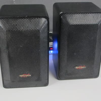 Pair Optimus PRO-7AV Speakers - Minimus 7 PRO-7AV 40-2048 6A3 Date Code - Black image 12