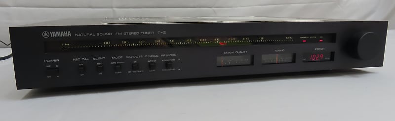 YAMAHA FM STEREO TUNER 「T-2」 Yamaha T-2 Tuner - Legendary Performance - Upgraded