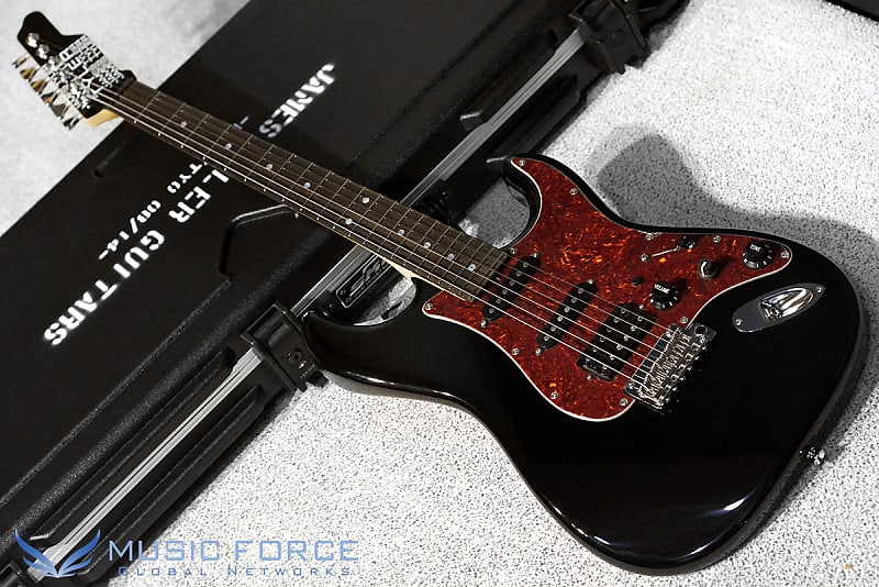 James Tyler Japan LA Studio Classic HSS - Black w/Tortoise
