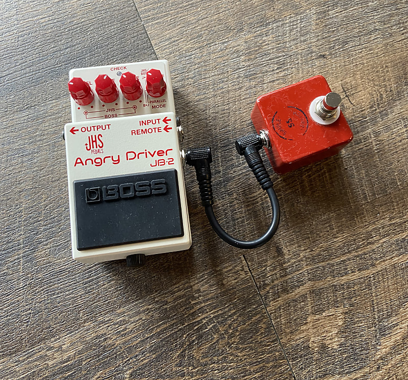 Boss JB-2 JHS Angry Driver w/ remote switch!! | Reverb