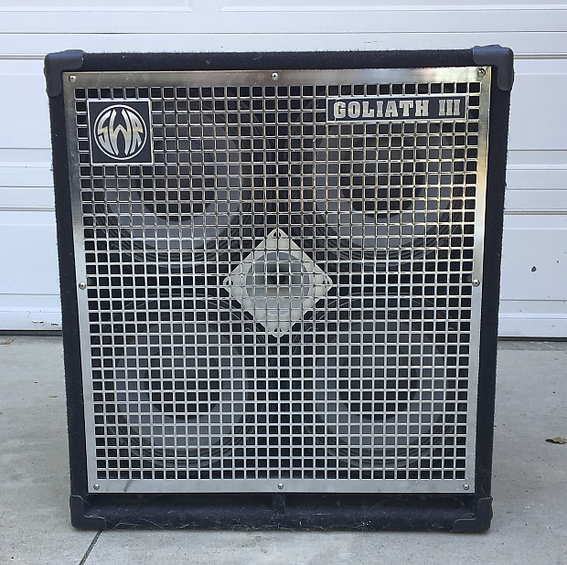 【動作良好】SWR GOLIATH Ⅲ ベース用キャビネット SWR GOLIATH Ⅲ SPEAKER SYSTEM #43576【横浜店】（中古）【楽器