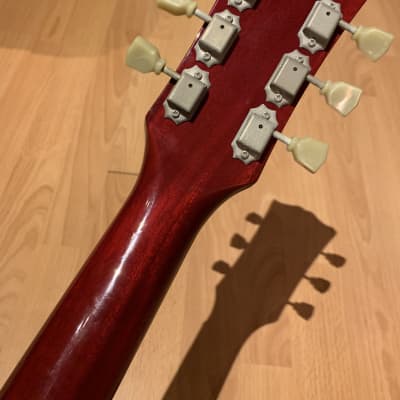 ギター PIRLES FG70A Epiphone head Made in Japan 2001 Epiphone Les Paul Custom - Made In Japan - Open Book
