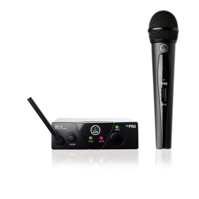 AKG WMS40 Mini Dual Vocal Handheld/Instrument Wireless Microphone System image 2