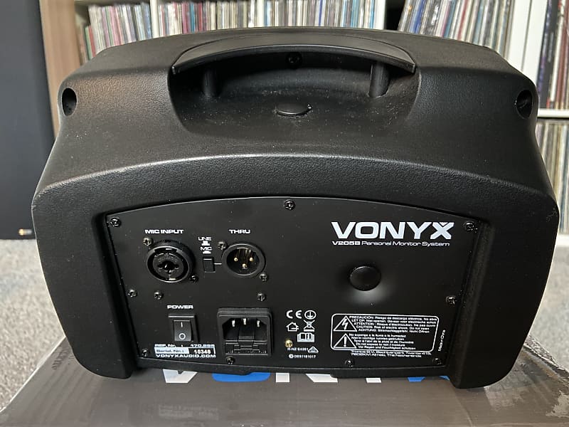 Vonyx V205B Personal Monitor System BT USB for Mic Guitar