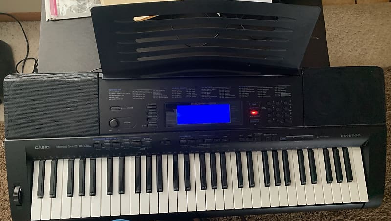 CASIO 電子キーボード 61鍵盤 CTK-5000 Casio CTK-5000 Keyboard, 61-Key | zZounds