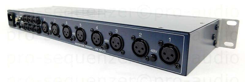 Amazon | PreSonus DigiMax D8 Eight-Channel Preamp with 48