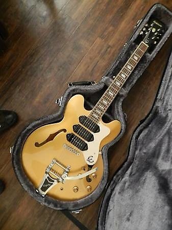 Epiphone riviera p93 goldtop sales