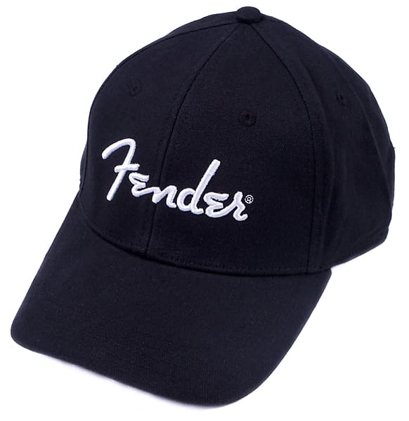 Genuine Fender Original Cap, Black, One Size Fits Most 910-6648-000 image 1