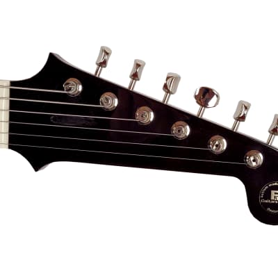 Fab Guitars TTop Cadillac Coupé Guitar  2022 Blonde Tolex top / Britsh Racing Green back image 6