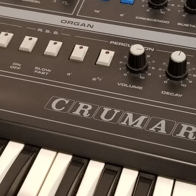 Crumar Composer Analog Paraphonic Synthesizer 1980's Black / Multi image 6
