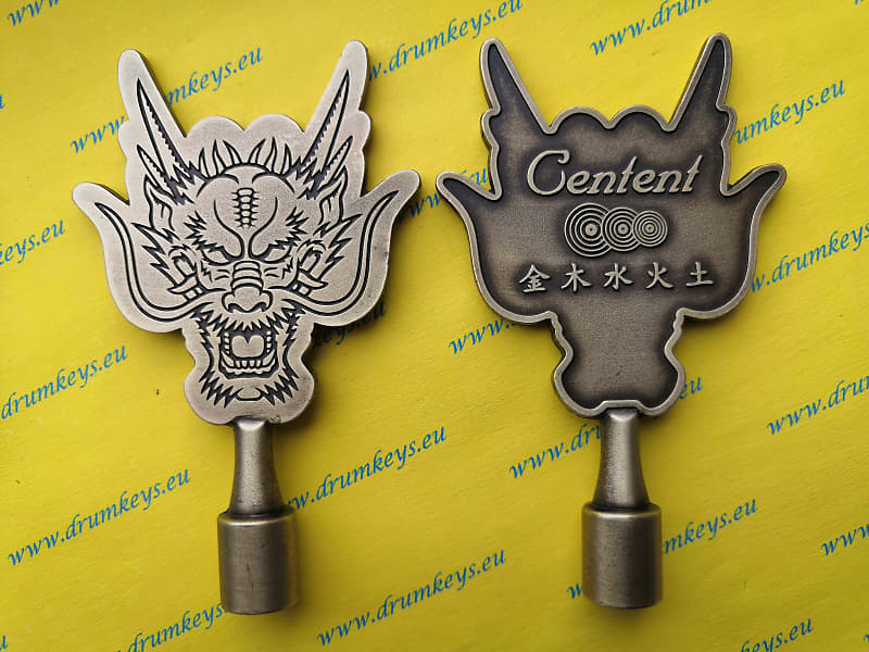 CENTENT CYMBALS drum key brass patina 2023 image 1
