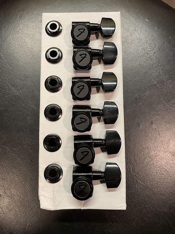 Fender Locking Tuners Black Reverb