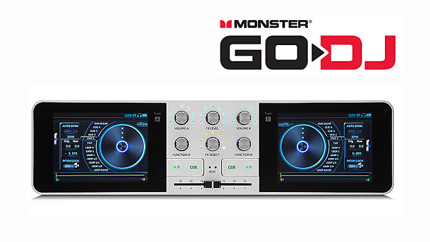 Monster Go-DJ Portable Studio Sound Mixer