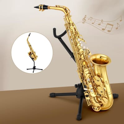 Eastar AS-Ⅱ Student Alto Saxophone E Flat Gold Lacquer Alto