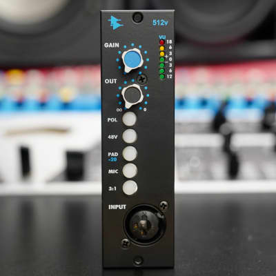 API 512V 500 Series Mic Preamp Module | Reverb