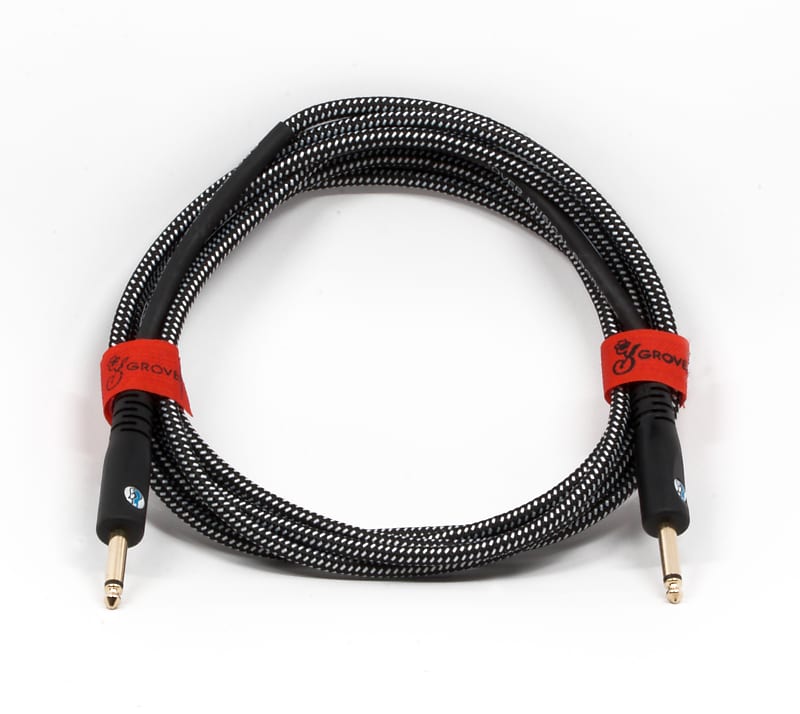 Genuine Grover GP210 Noiseless Instrument Cable 10ft - Lifetime Warranty image 1