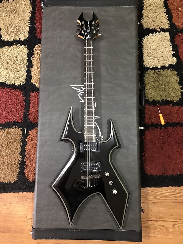 BC Rich Warbeast (Trace) 2000’s Black silver bevel | Reverb