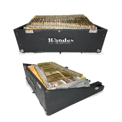 Vintage 1975 Fender RHODES Piano Bass 32-Key Portable Passive Electric Piano w/‘Bump-Mod’ Installed Ambient 70’s Vibes image 7