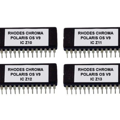 Rhodes Chroma Polaris OS Version 9 Eprom Rom Update Upgrade Firmware