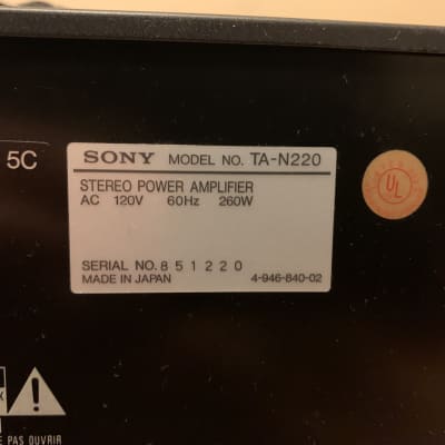 Sony TA-N220 4 Channel Amplifier image 3
