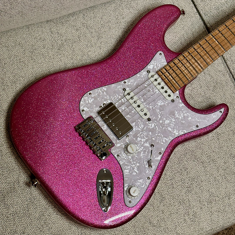 Kiesel Delos 2020 Pink Metal Flake | Reverb