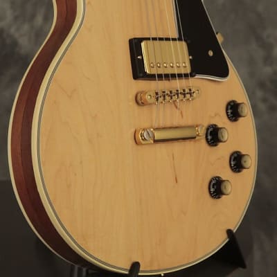 all original 1976 Gibson Les Paul Custom NATURAL w/ohsc VERY CLEAN!!!  Natural image 9