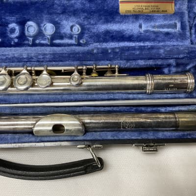 Gemeinhardt 2SP Straght-Headjoint Flute with Offset G 2010s - Silver-Plated image 5