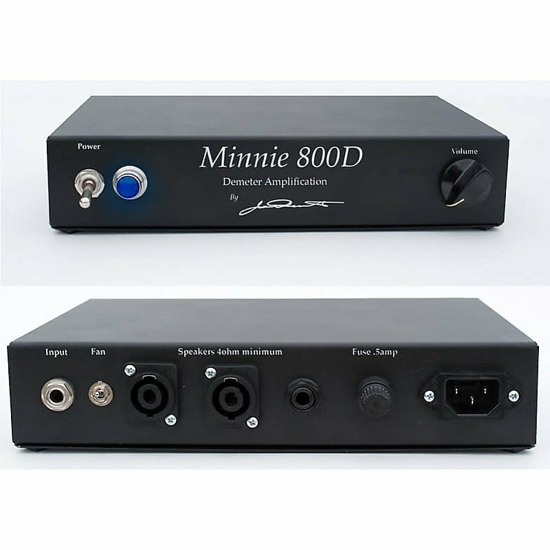 Demeter Minnie 800D Bass Power Amplifier *In Stock! image 1