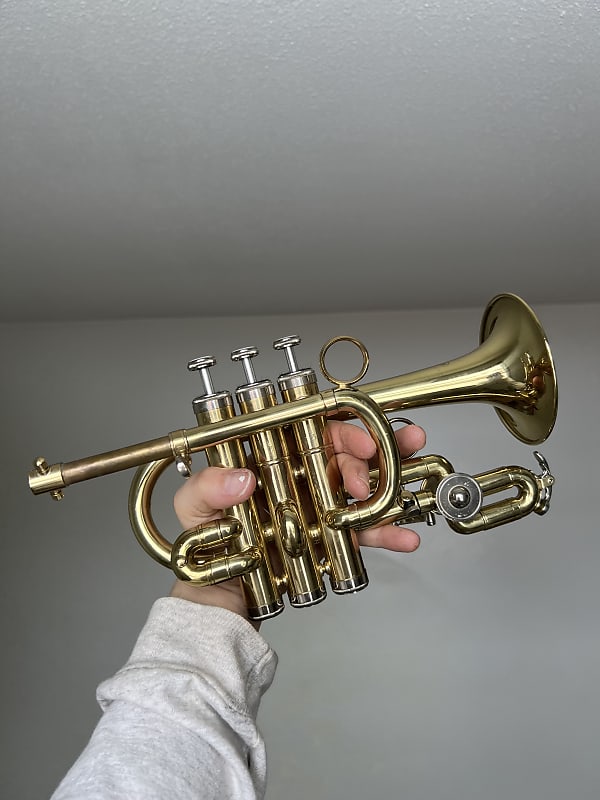 Three Valve Maestro Bb/A Piccolo Trumpet, no Bb leadpipe Reverb