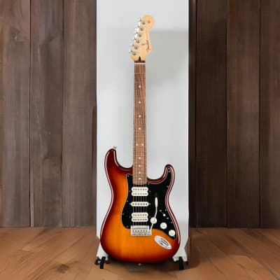 Fender Player Stratocaster HSH 6-String Electric Guitar (Right-Handed, Tobacco Sunburst) image 7