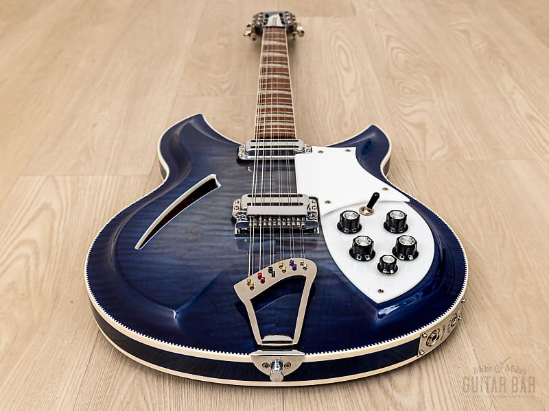 【希少】rs guitar burst boost 1993 Rickenbacker 381V69 Turquoise Electric Guitar w