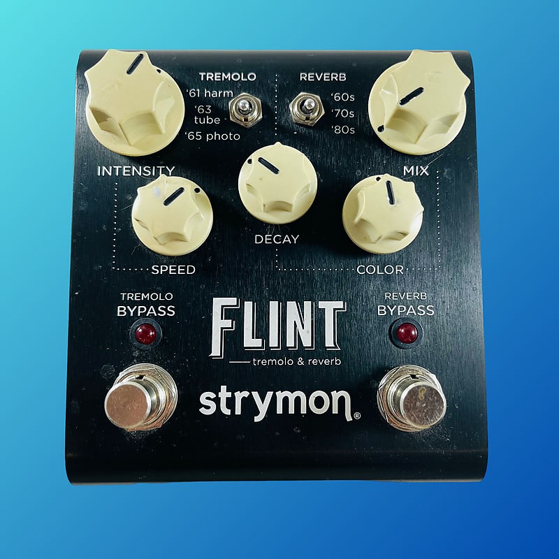 通販激安】 V1 FLINT strymon tremolo ストライモン reverb 