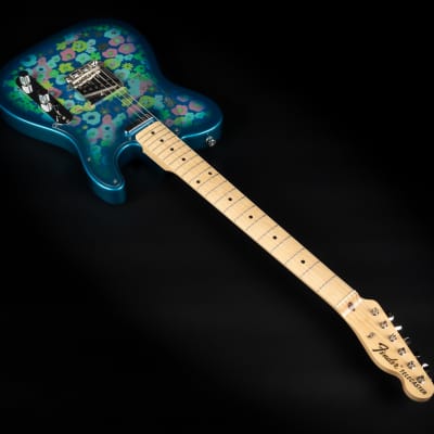 2016 Fender Limited Edition FSR Classic '69 Telecaster MIJ with Maple Fretboard - Blue Flower | Tex-Mex Pickups Japan image 7