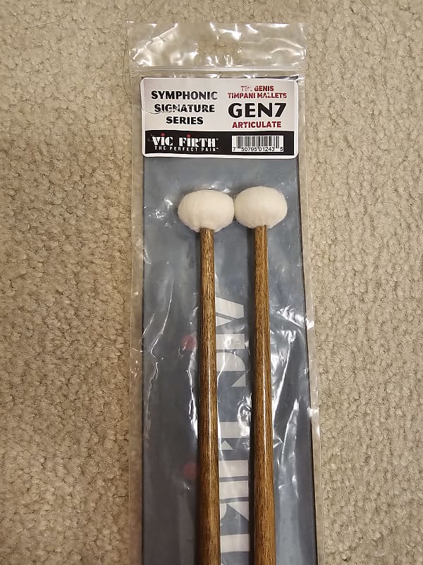 Vic Firth Tim Genis Timpani Mallets GEN7 Articulate Reverb