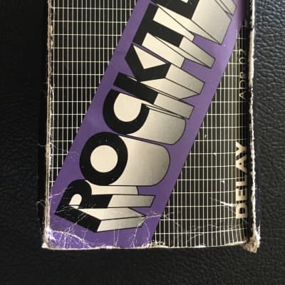 Vintage 1980's Rocktek ADR-02 Analog Delay Guitar Pedal With Original Box image 1